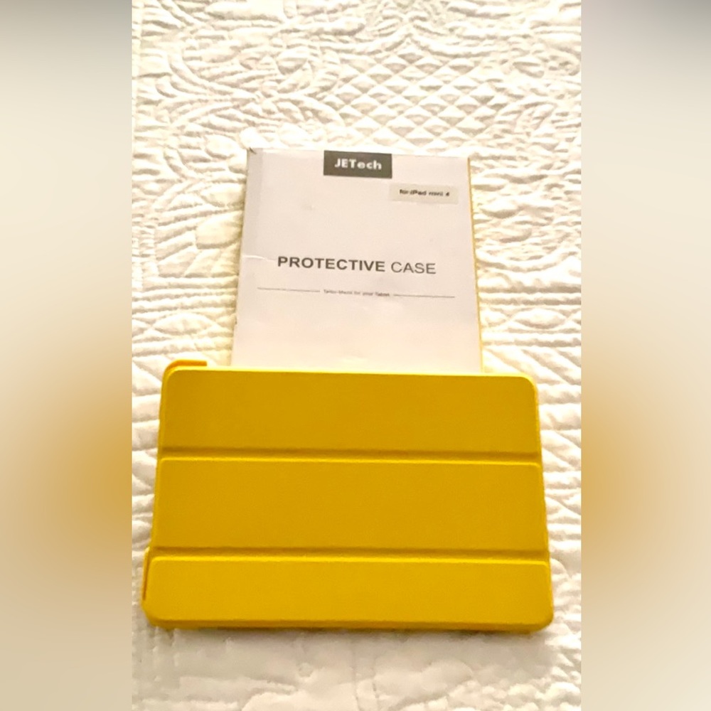 JETech PROTECTIVE CASE for iPad!ini 4 Yellow NWOT